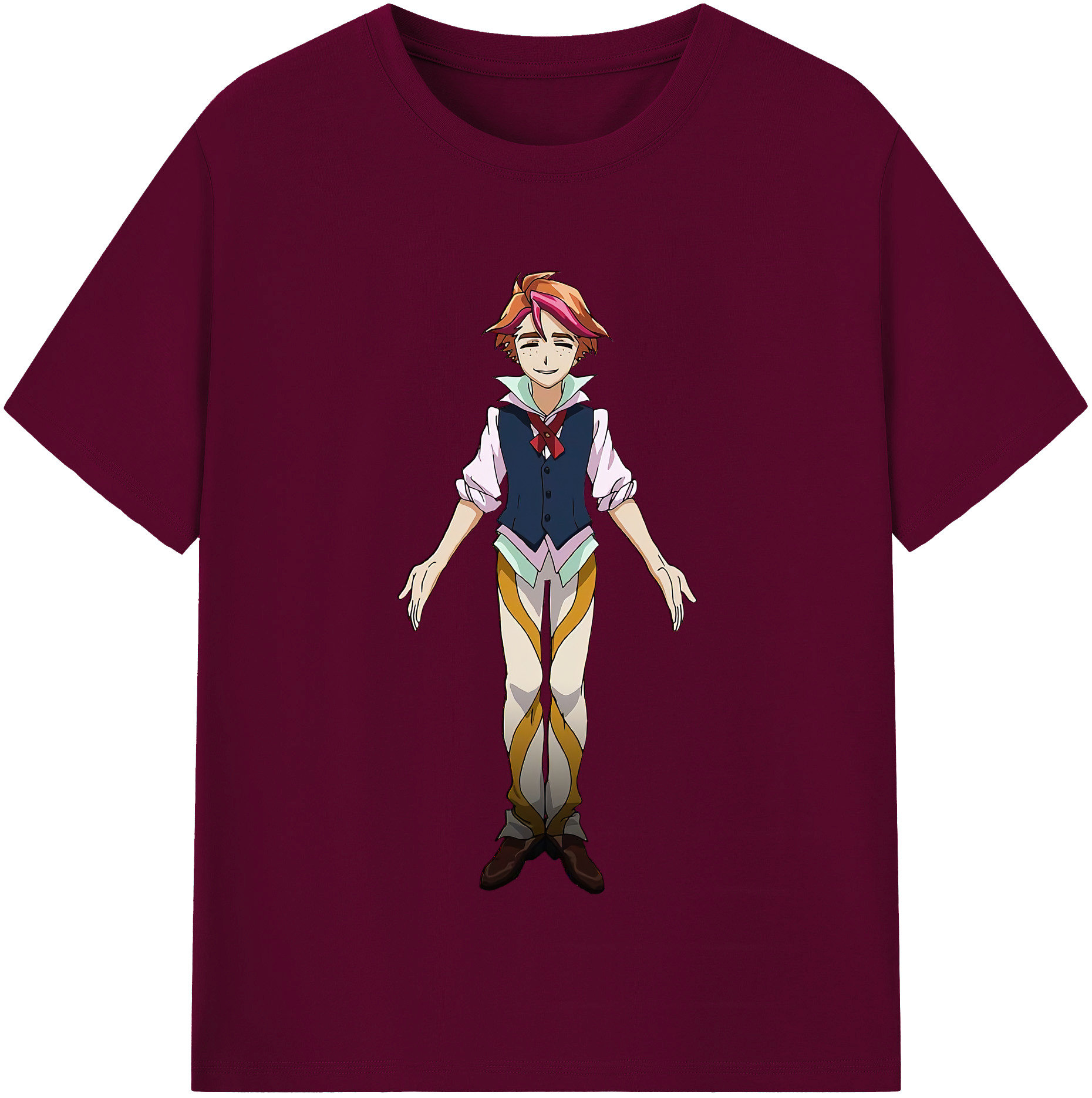 （画像用） 遊☆戯☆王 Yu-Gi-Oh! レディースカジュアルプリントTシャツ（綿100％）